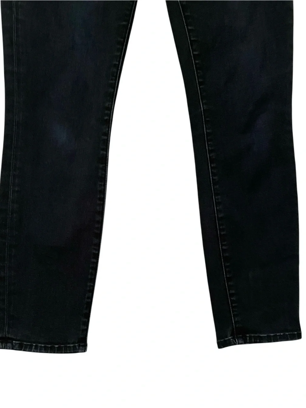 J Brand Women's Navy Blue Dark Wash Atmosphere Capri Ankle Skinny Jeans Size‎ 27